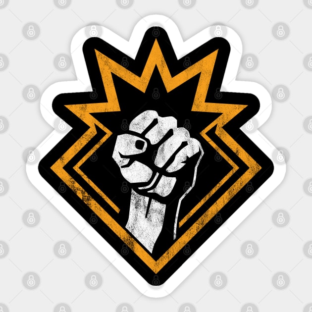 The Demolitionist Sticker by JHughesArt